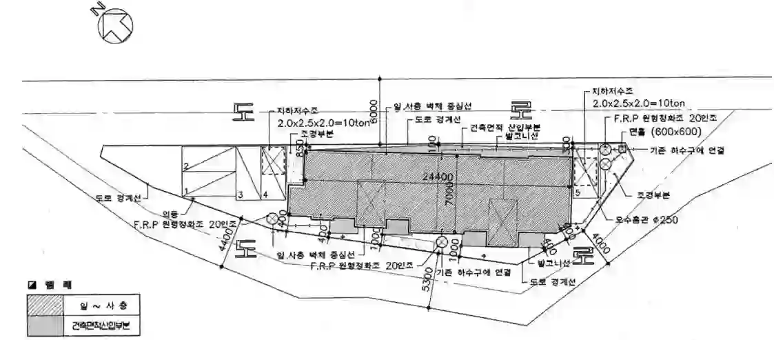 부림빌라 배치도 이미지